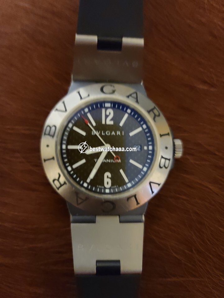 Bulgari Diagono Mens watch Unisex Automatic Titanium TI 44 TA - gallery