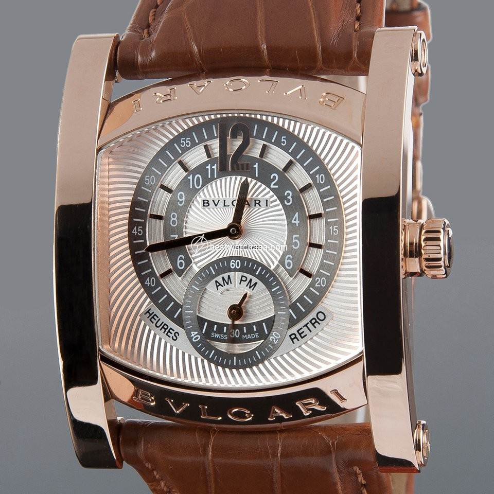 Bulgari Assioma Mens watch Unisex Automatic Rose gold aa p 48 g hr - gallery