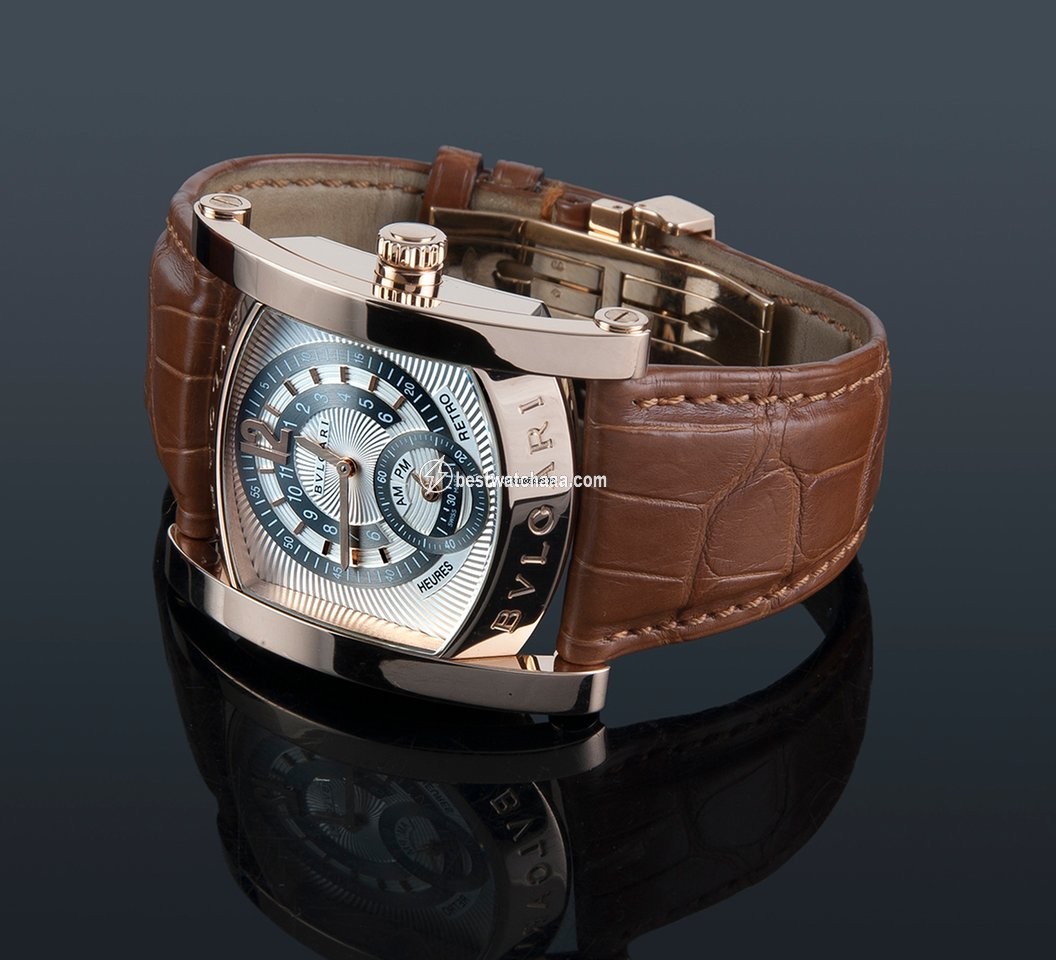 Bulgari Assioma Mens watch Unisex Automatic Rose gold aa p 48 g hr - gallery