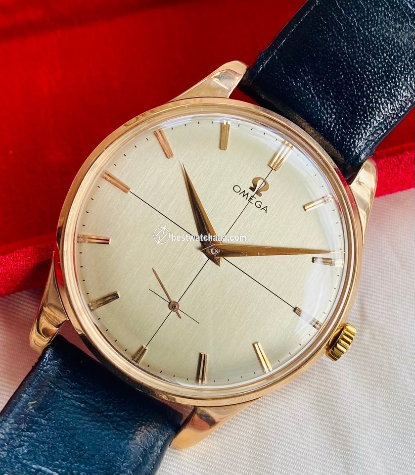 Omega De Ville Tresor Mens watch Unisex Manual winding Yellow gold TR��|SOR ref:2896