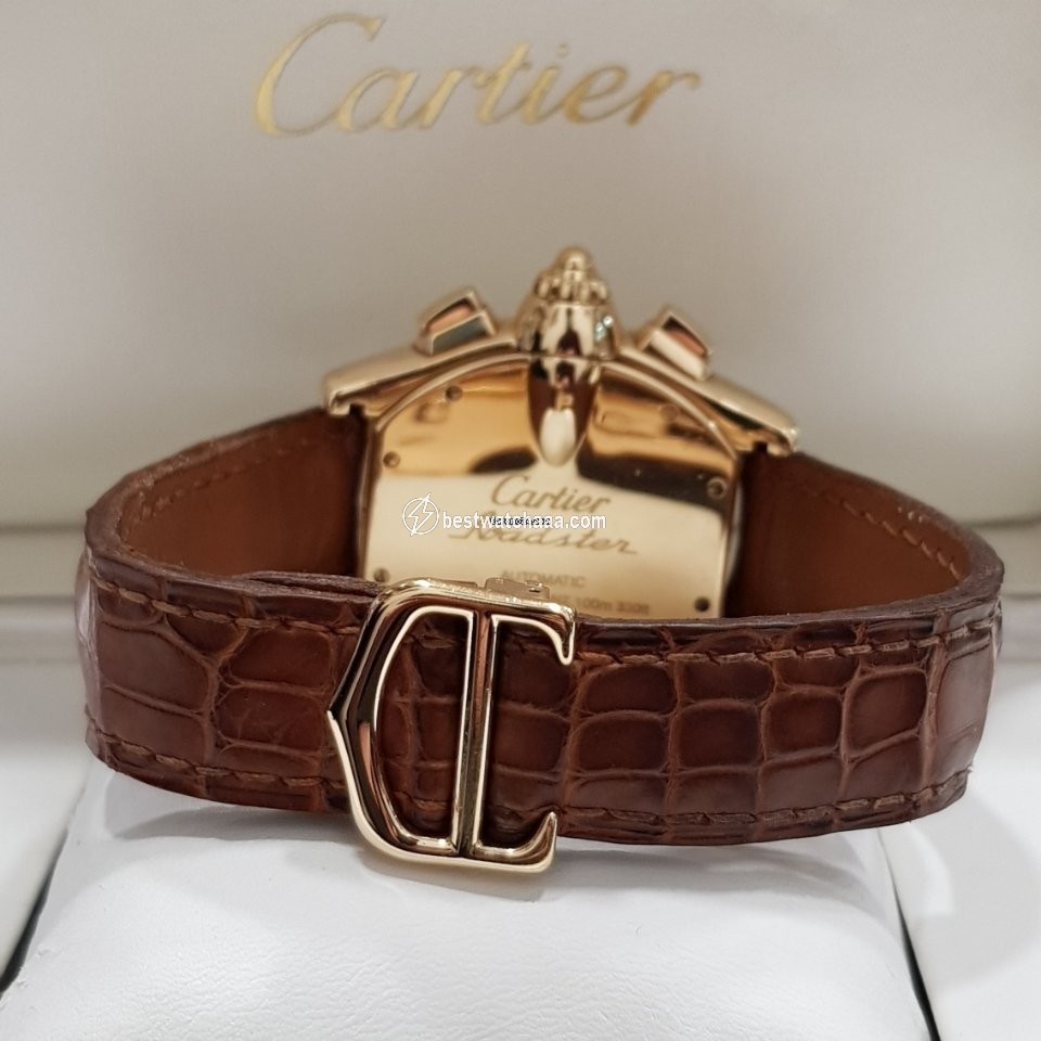Cartier Roadster Mens watch Unisex Automatic Yellow gold 2619 - gallery