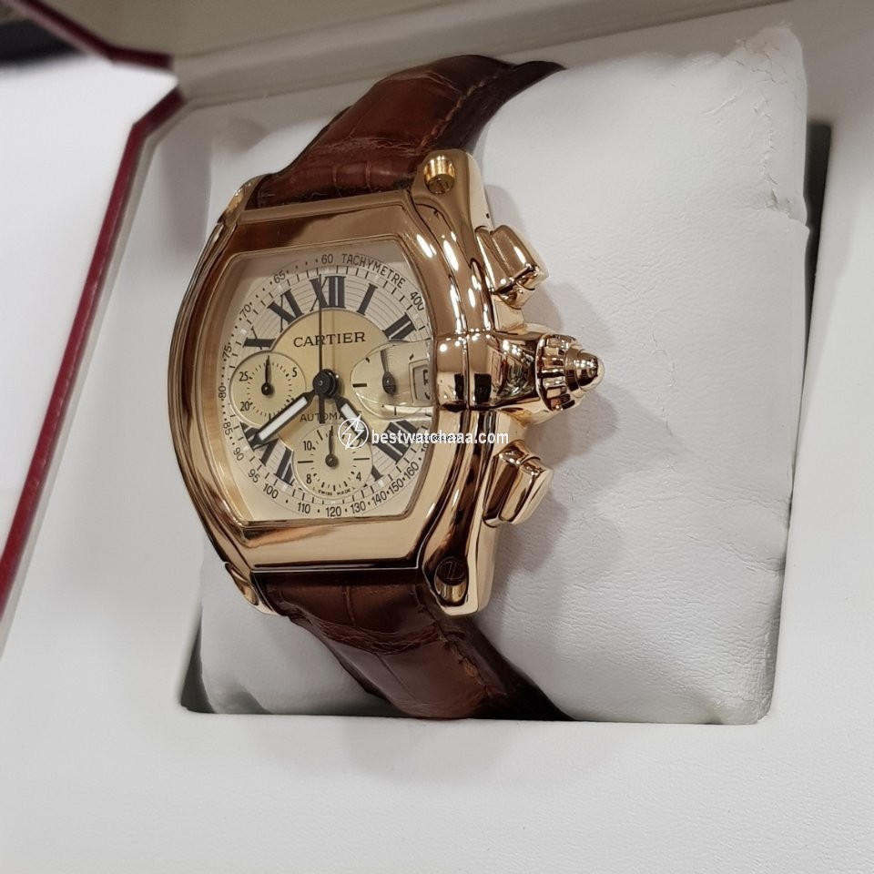 Cartier Roadster Mens watch Unisex Automatic Yellow gold 2619 - gallery
