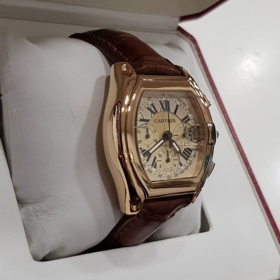 Cartier Roadster Mens watch Unisex Automatic Yellow gold 2619 - gallery