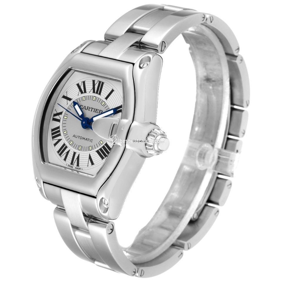 Cartier Roadster Mens watch Unisex Automatic Steel W62000V3 - gallery