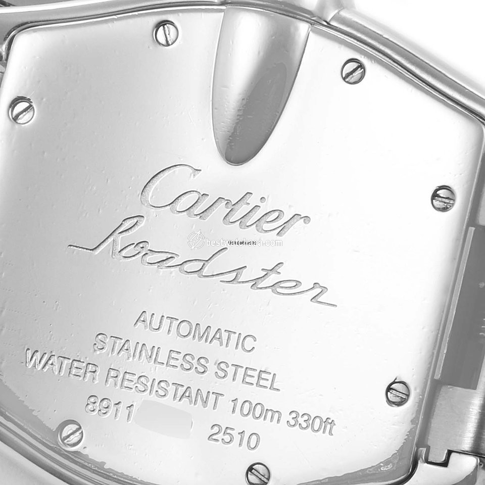 Cartier Roadster Mens watch Unisex Automatic Steel W62000V3 - gallery