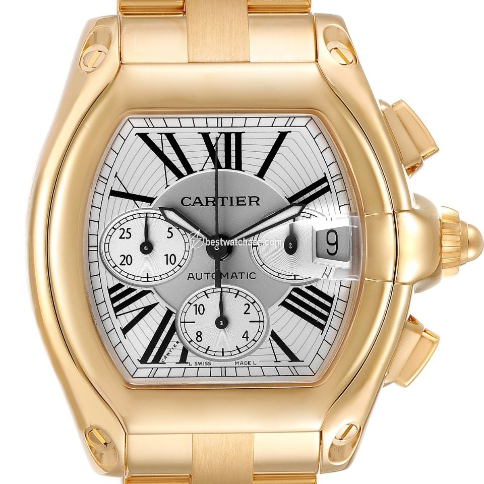 Cartier Roadster Mens watch Unisex Automatic Yellow gold W62021Y2 - gallery