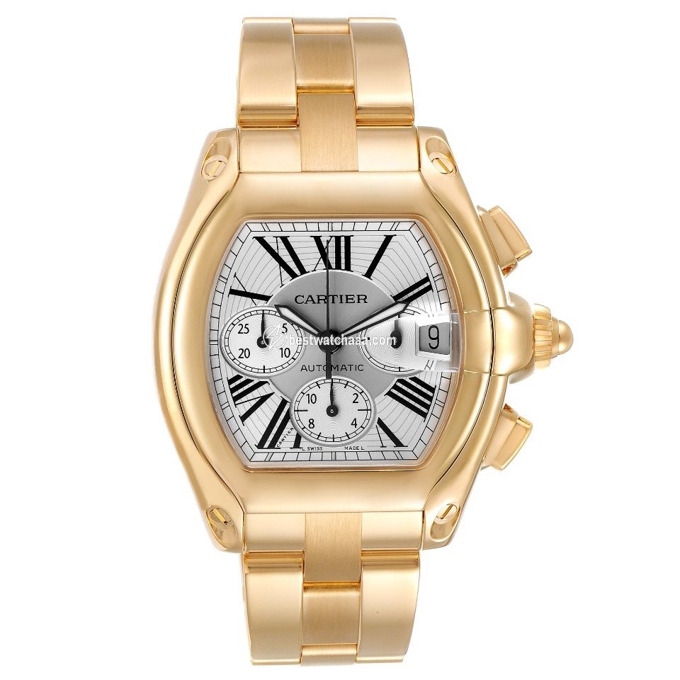 Cartier Roadster Mens watch Unisex Automatic Yellow gold W62021Y2 - gallery