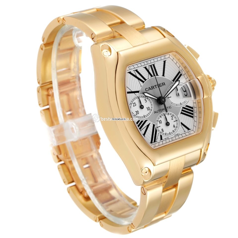 Cartier Roadster Mens watch Unisex Automatic Yellow gold W62021Y2 - gallery
