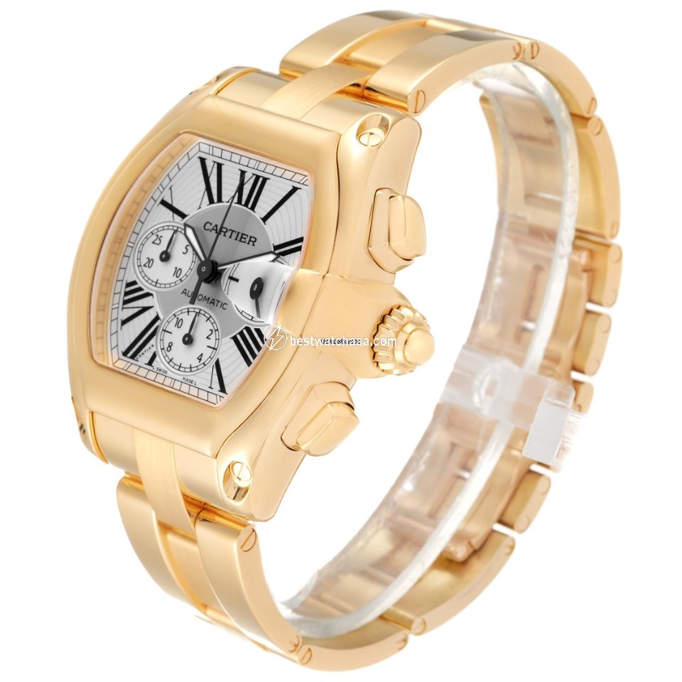 Cartier Roadster Mens watch Unisex Automatic Yellow gold W62021Y2 - gallery