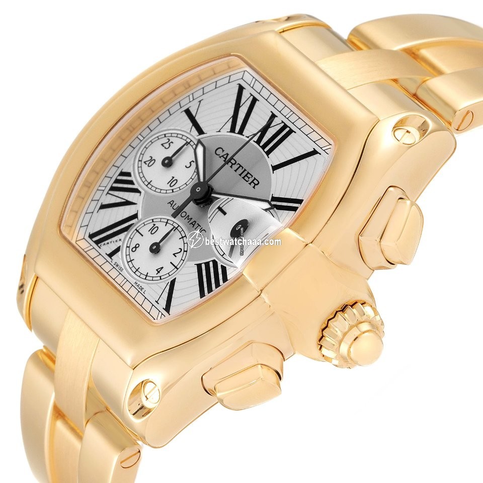 Cartier Roadster Mens watch Unisex Automatic Yellow gold W62021Y2 - gallery