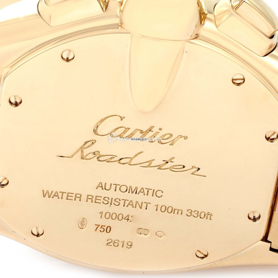 Cartier Roadster Mens watch Unisex Automatic Yellow gold W62021Y2 - gallery