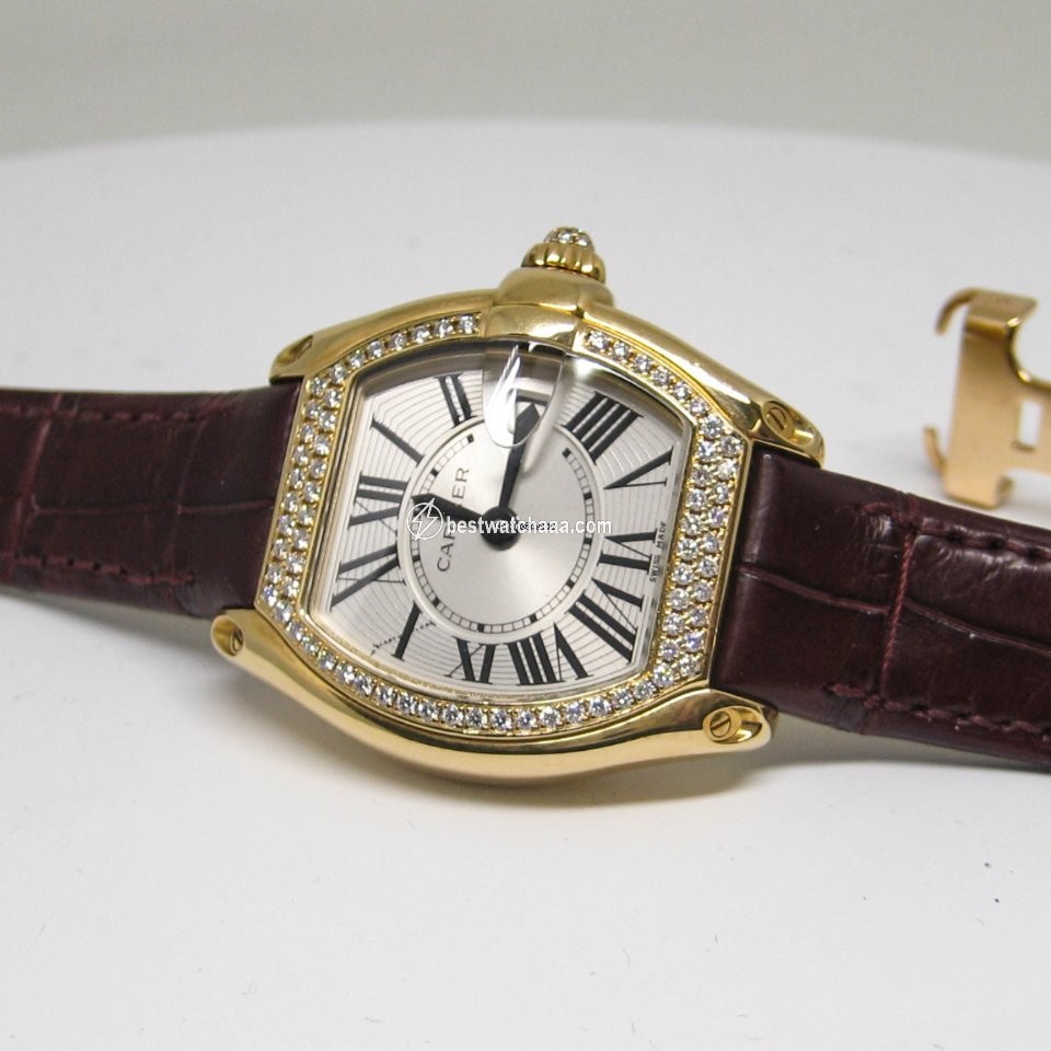 Cartier Roadster Womens watch Quartz Yellow gold WE500160 - gallery
