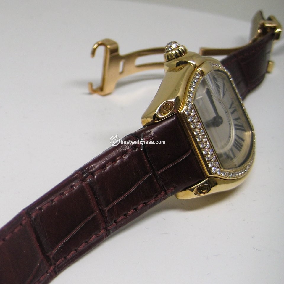 Cartier Roadster Womens watch Quartz Yellow gold WE500160 - gallery