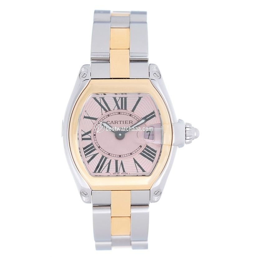 Cartier Roadster Womens watch Quartz Gold Steel W62026Y4 2675