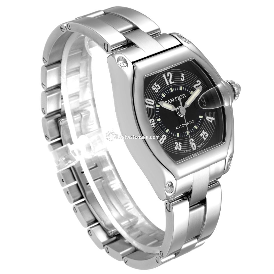 Cartier Roadster Mens watch Unisex Automatic Steel W62004V3 - gallery