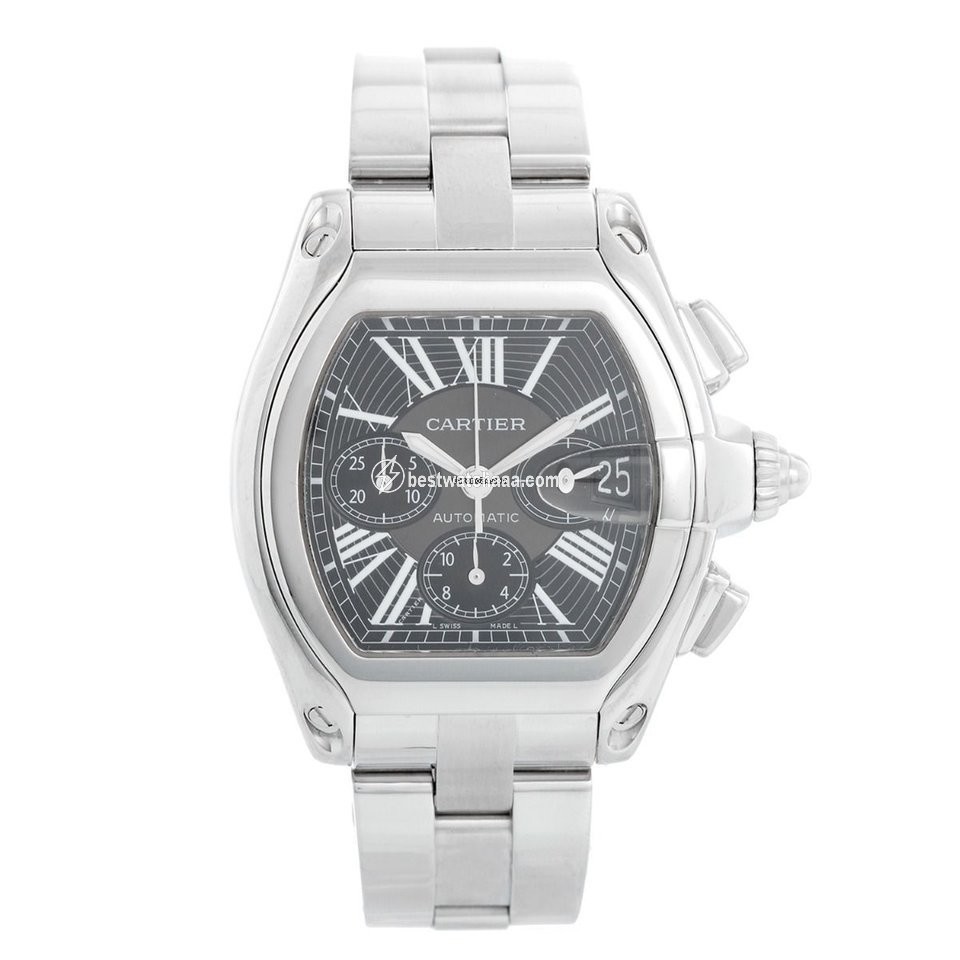 Cartier Roadster Mens watch Unisex Automatic Steel W62041V3 2510