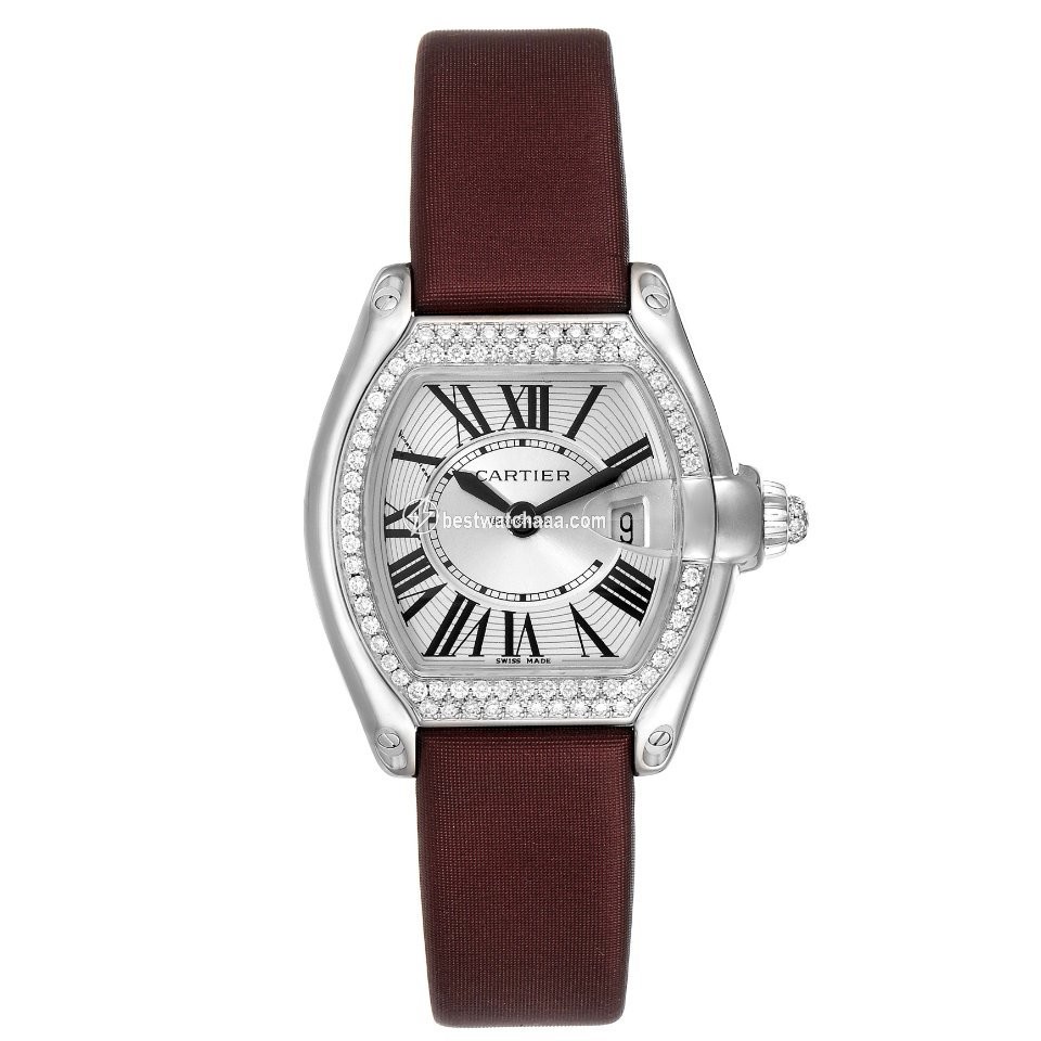 Cartier Roadster Womens watch Quartz White gold WE500260 - gallery