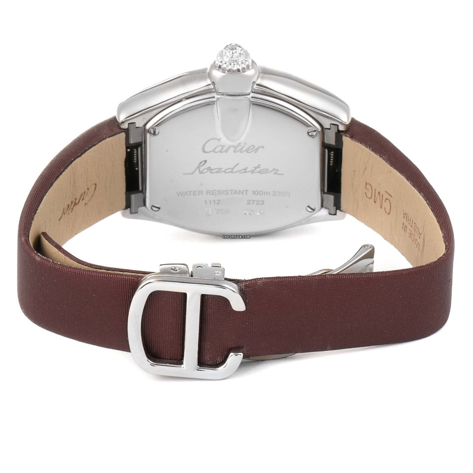 Cartier Roadster Womens watch Quartz White gold WE500260 - gallery