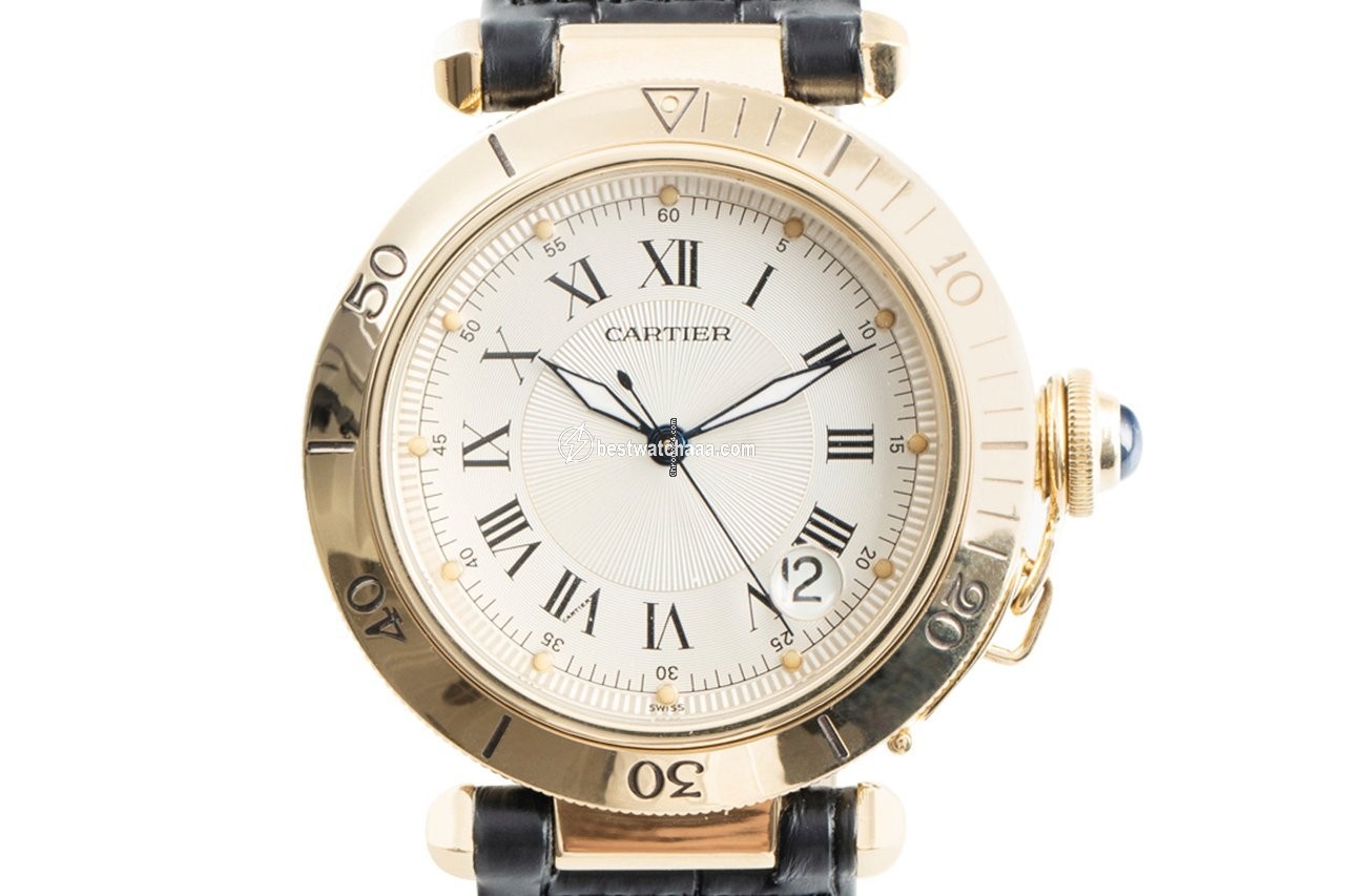 Cartier Pasha Mens watch Unisex Automatic Yellow gold 1027