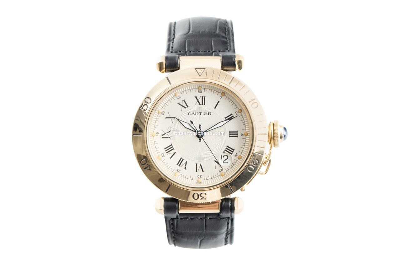Cartier Pasha Mens watch Unisex Automatic Yellow gold 1027 - gallery