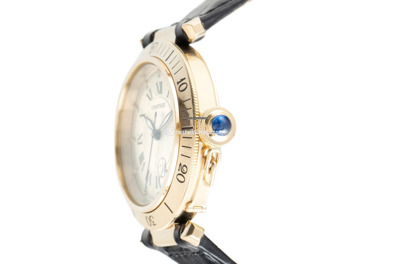 Cartier Pasha Mens watch Unisex Automatic Yellow gold 1027 - gallery