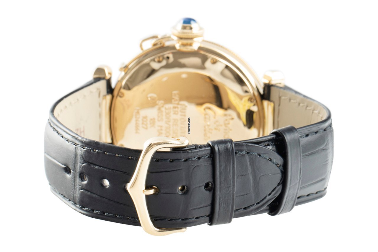 Cartier Pasha Mens watch Unisex Automatic Yellow gold 1027 - gallery