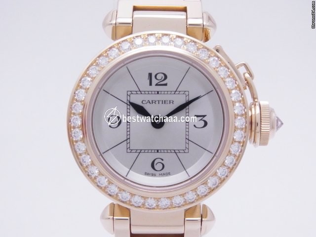 Cartier Pasha Womens watch Quartz Yellow gold WJ124014