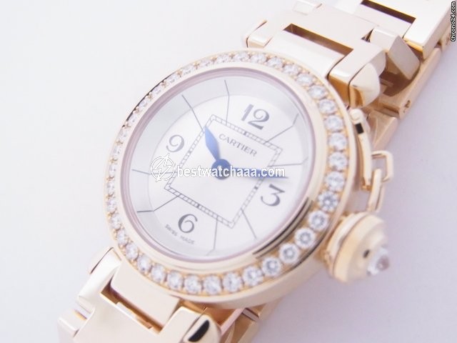 Cartier Pasha Womens watch Quartz Yellow gold WJ124014 - gallery