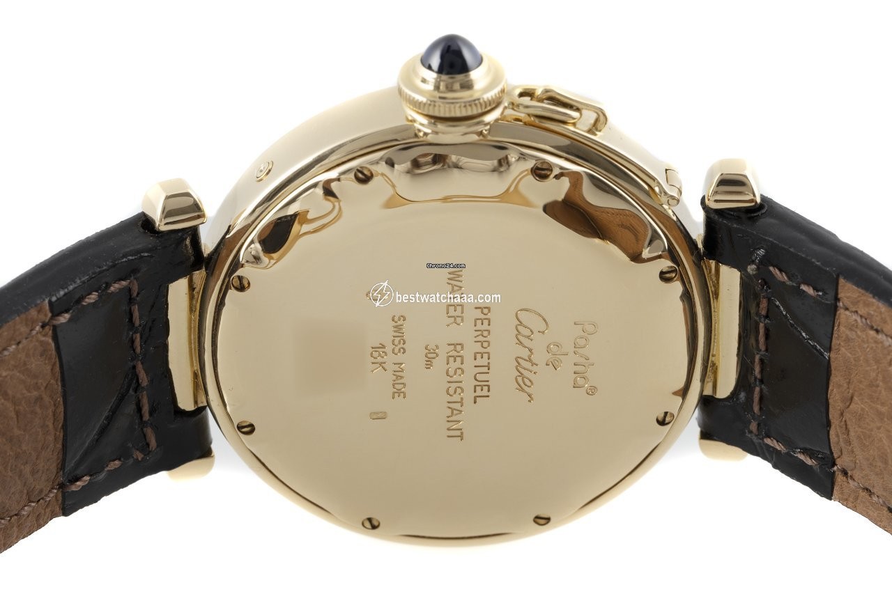 Cartier Pasha Mens watch Unisex Quartz Yellow gold 30003 - gallery