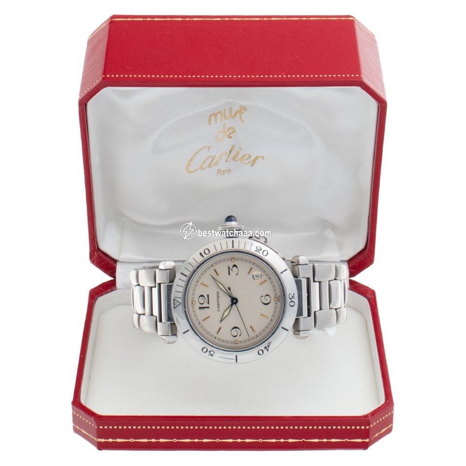 Cartier Pasha Mens watch Unisex Automatic Steel W3104H3 - gallery