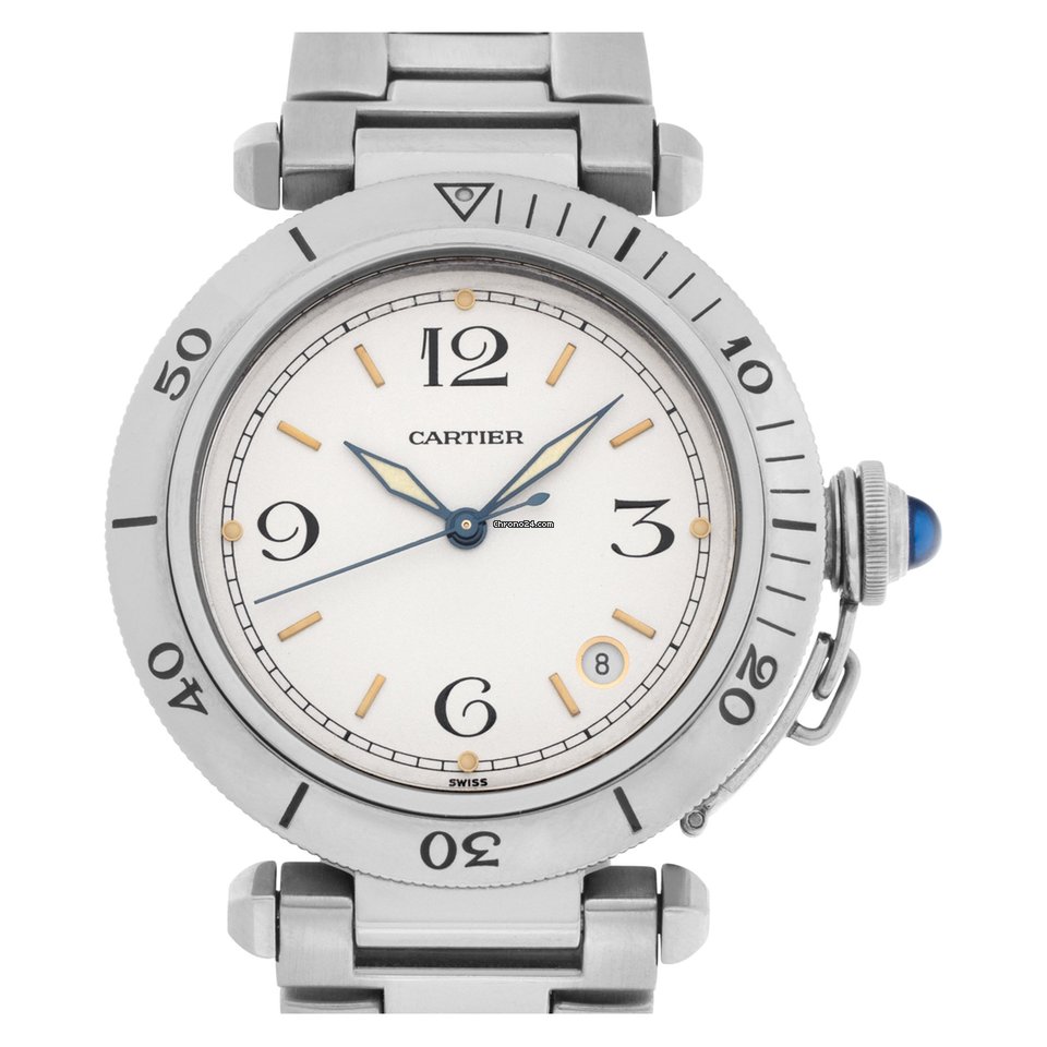 Cartier Pasha Mens watch Unisex Automatic Steel W3104H3 - gallery