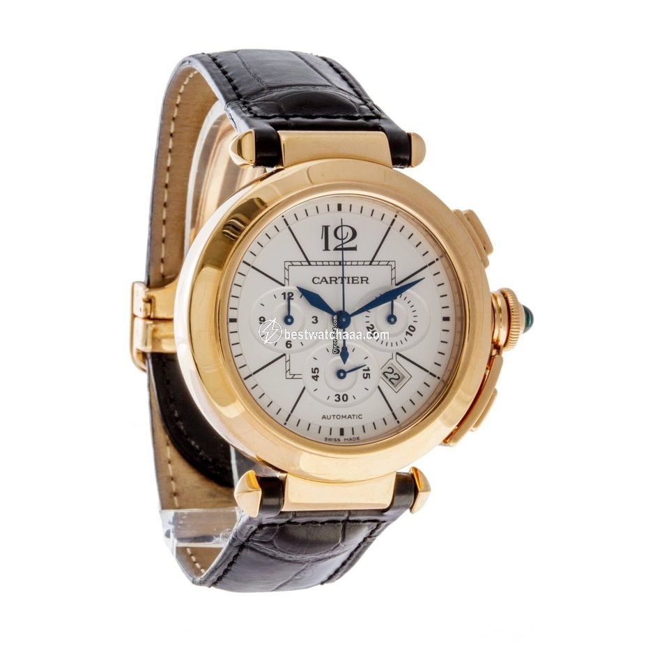 Cartier Pasha Mens watch Unisex Automatic Rose gold W3019951 - gallery