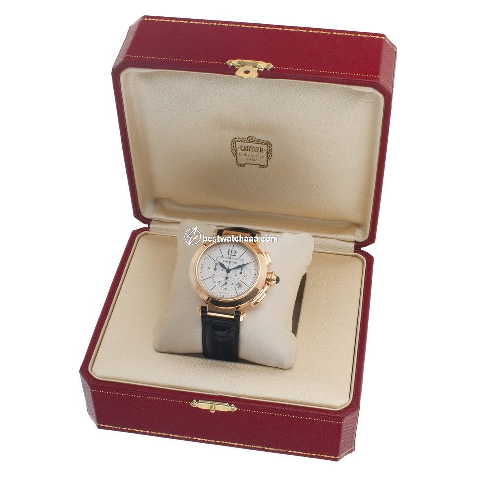 Cartier Pasha Mens watch Unisex Automatic Rose gold W3019951 - gallery