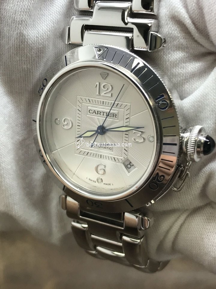 Cartier Pasha Automatic White gold 2353 W30137M9 - gallery
