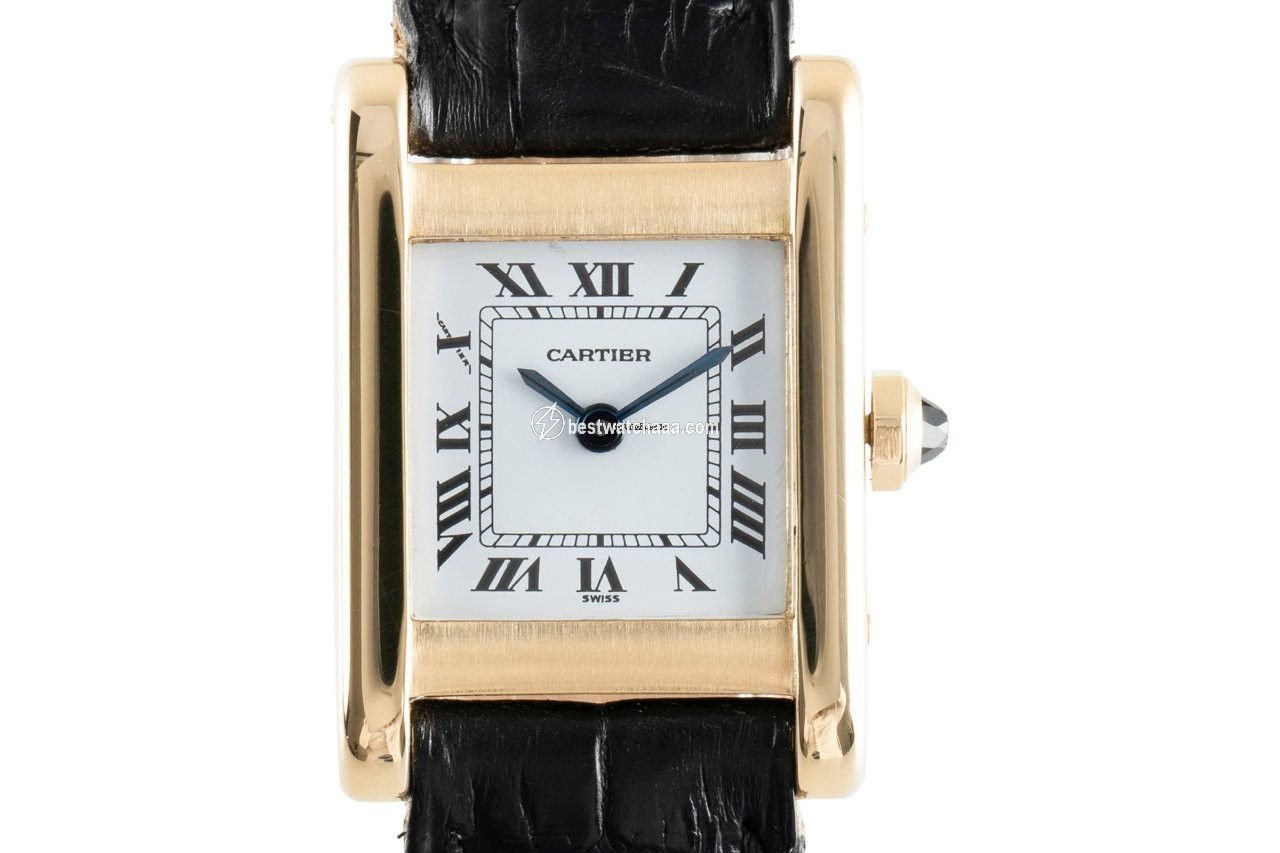 Cartier Tank Womens watch Manual winding Yellow gold 78093
