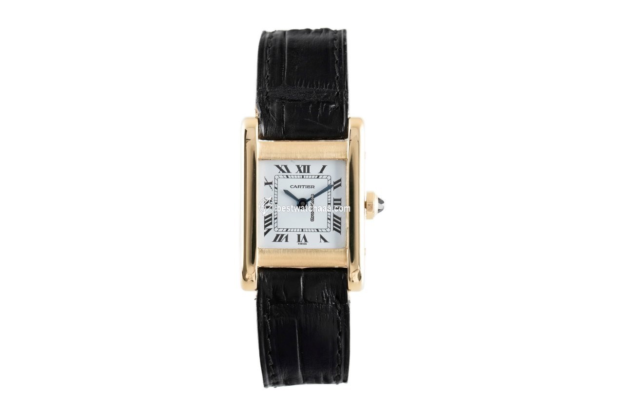 Cartier Tank Womens watch Manual winding Yellow gold 78093 - gallery