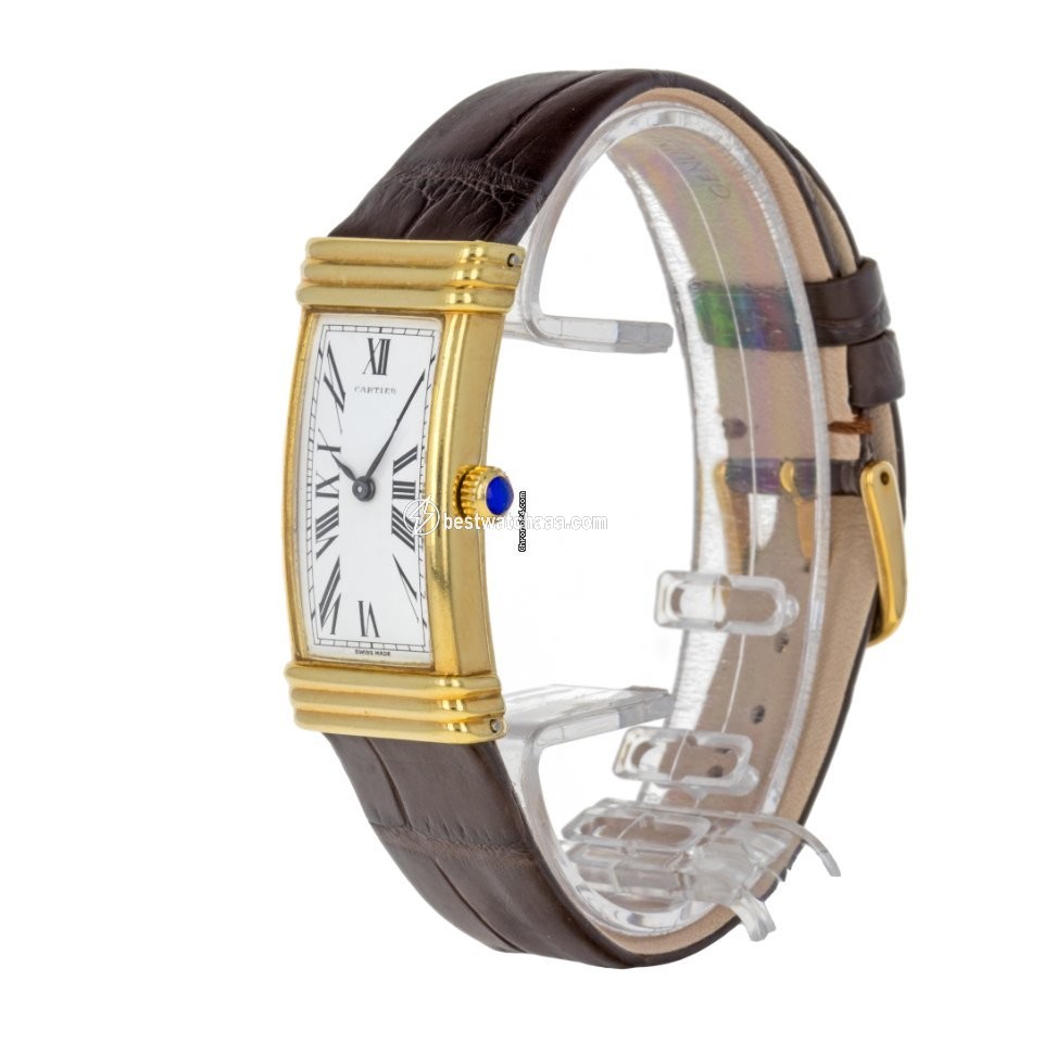Cartier Tank Mens watch Unisex Manual winding Yellow gold 864 - gallery
