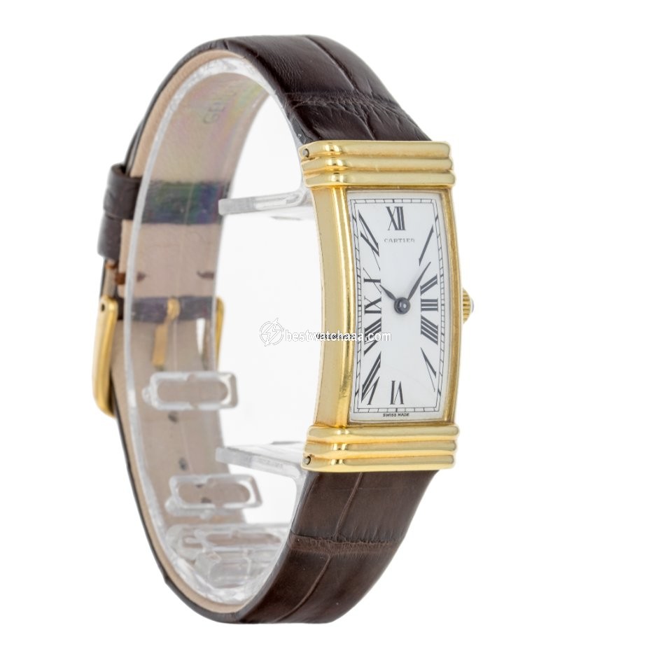 Cartier Tank Mens watch Unisex Manual winding Yellow gold 864 - gallery