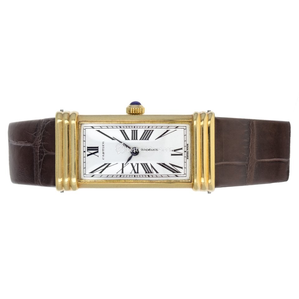 Cartier Tank Mens watch Unisex Manual winding Yellow gold 864 - gallery