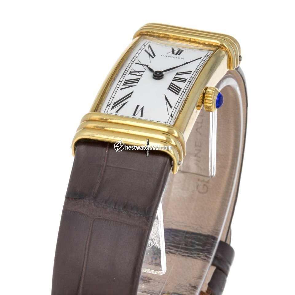 Cartier Tank Mens watch Unisex Manual winding Yellow gold 864 - gallery