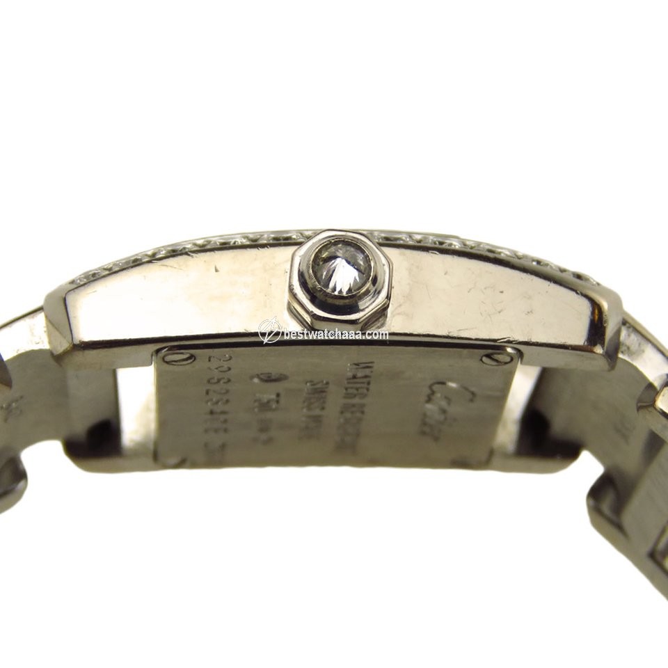 Cartier Tank Womens watch Quartz White gold WE70069H - gallery