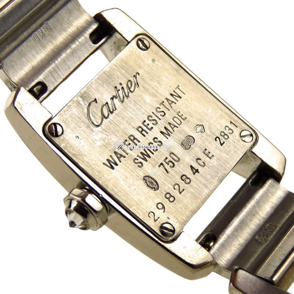 Cartier Tank Womens watch Quartz White gold WE70069H - gallery