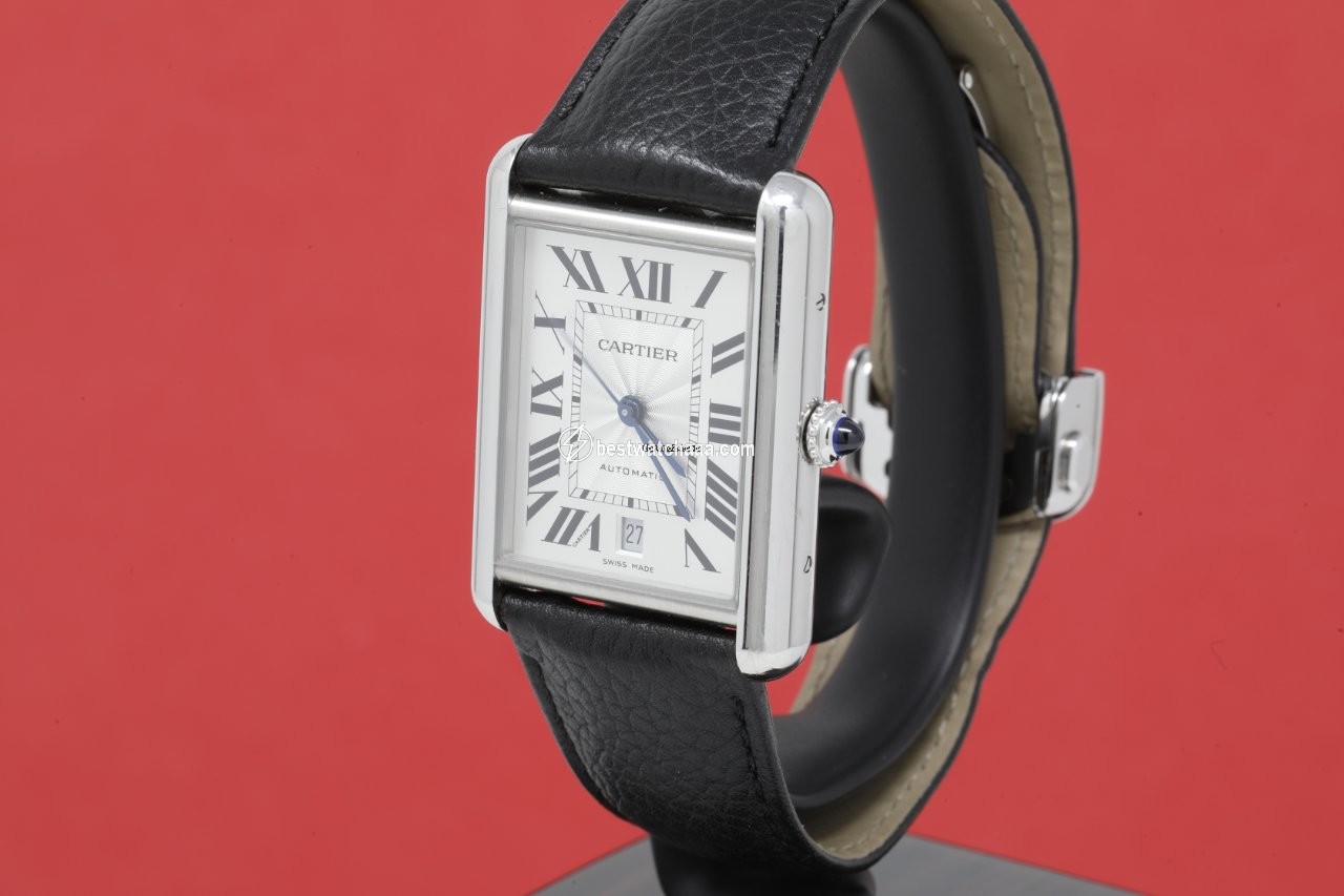 Cartier Tank Mens watch Unisex Automatic Steel WSTA0040 - gallery