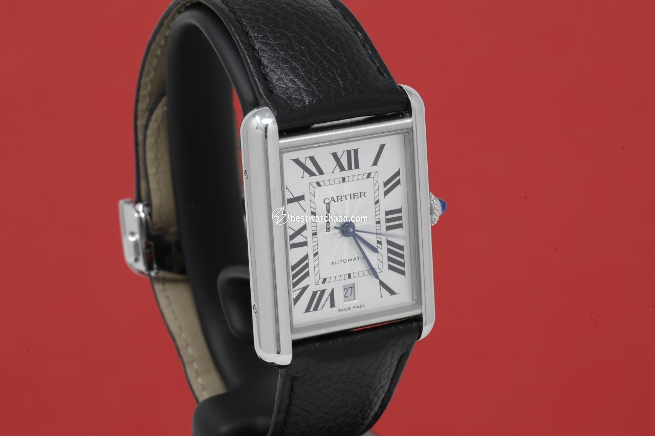 Cartier Tank Mens watch Unisex Automatic Steel WSTA0040 - gallery