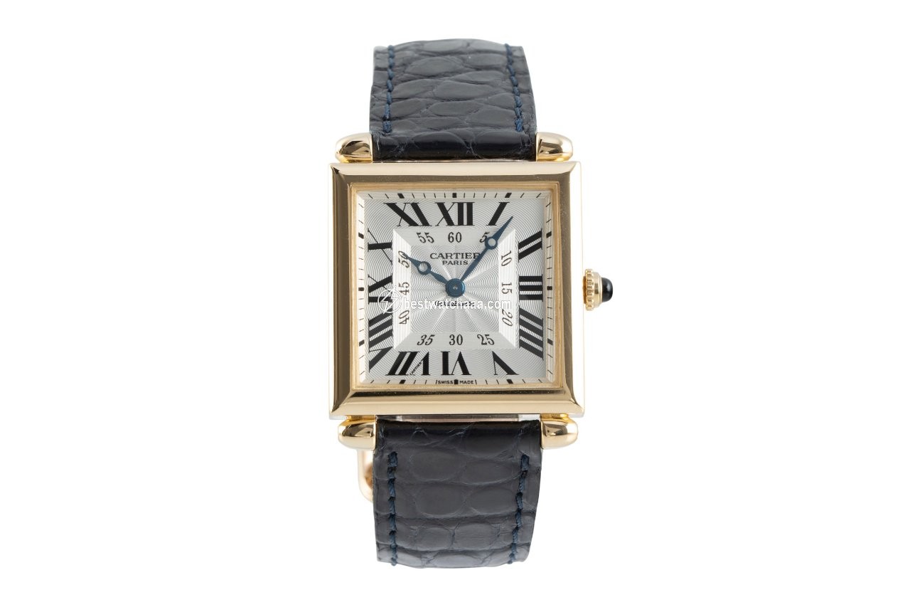 Cartier Tank Mens watch Unisex Manual winding Yellow gold 2380 - gallery