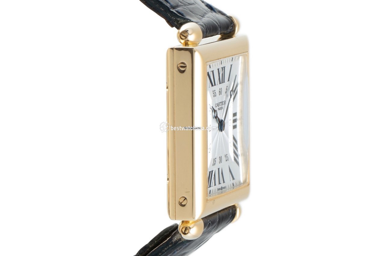 Cartier Tank Mens watch Unisex Manual winding Yellow gold 2380 - gallery