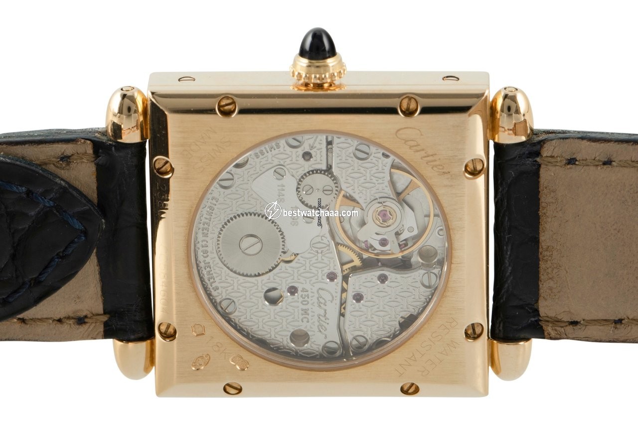 Cartier Tank Mens watch Unisex Manual winding Yellow gold 2380 - gallery