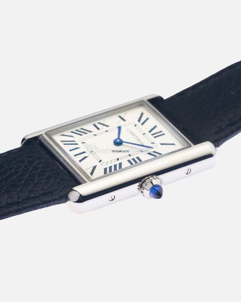 Cartier Tank Mens watch Unisex Quartz Steel 4323 - gallery