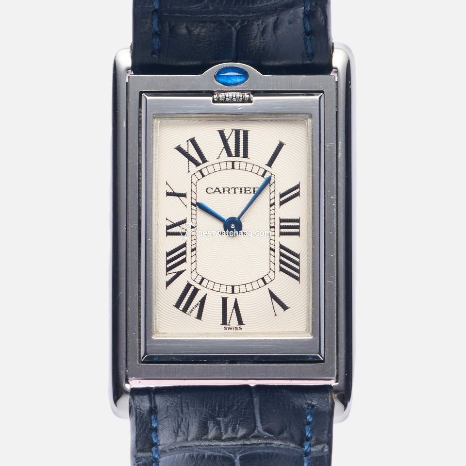Cartier Tank Mens watch Unisex Manual winding Steel 2390
