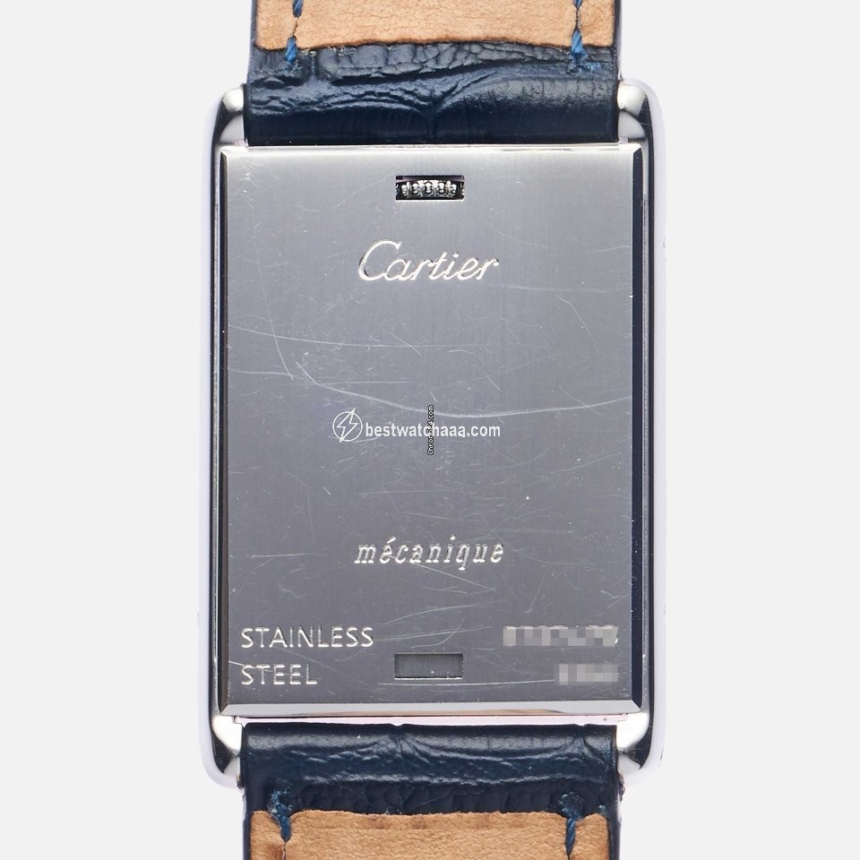 Cartier Tank Mens watch Unisex Manual winding Steel 2390 - gallery
